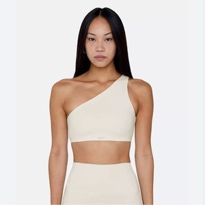 SET Active LUXFORM One Shoulder Bra in Bone